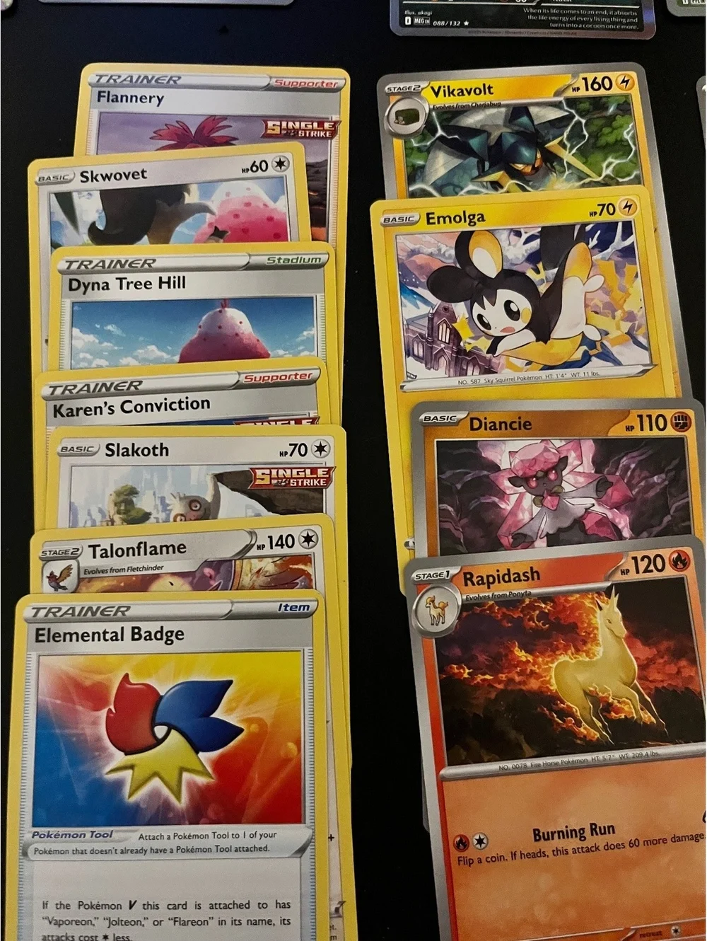 Epic Pokemon Card Lot - Rare & Common Trainer, Energy, and Pokemon Cards!